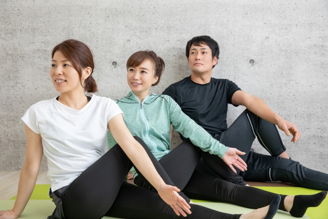 ピラティススタジオを選ぶポイント5:男女どちらも利用できるか
